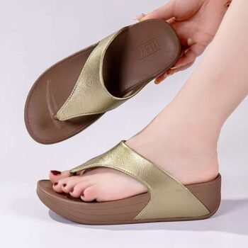 Waterproof Wedge Flip-Flops For women